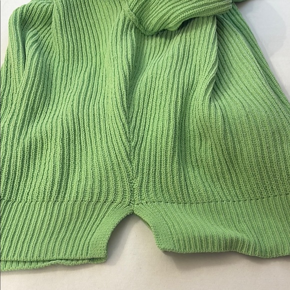 Aerie Mint Green Ribbed Crew Neck Sweater - Picture 8 of 12